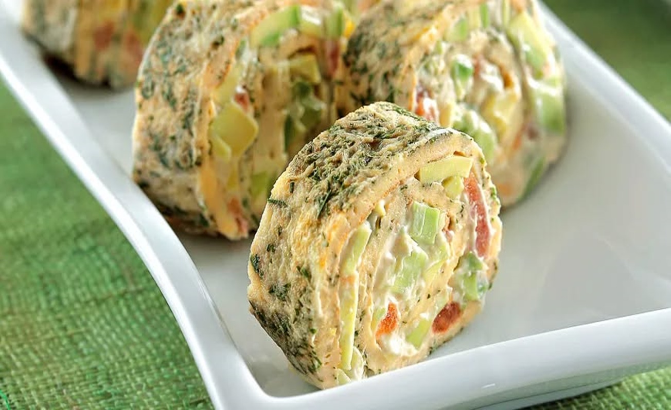 Rulada din omleta Rulada din omleta