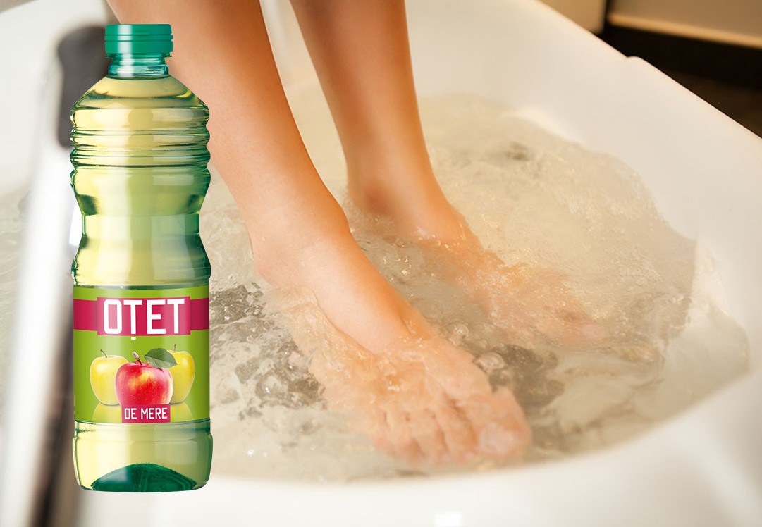 Tineti picioarele in otet 30 de minute! Doar bunicii tai stiau acest leac uimitor!