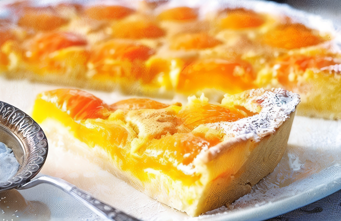 Tarta aromata cu caise delicioase