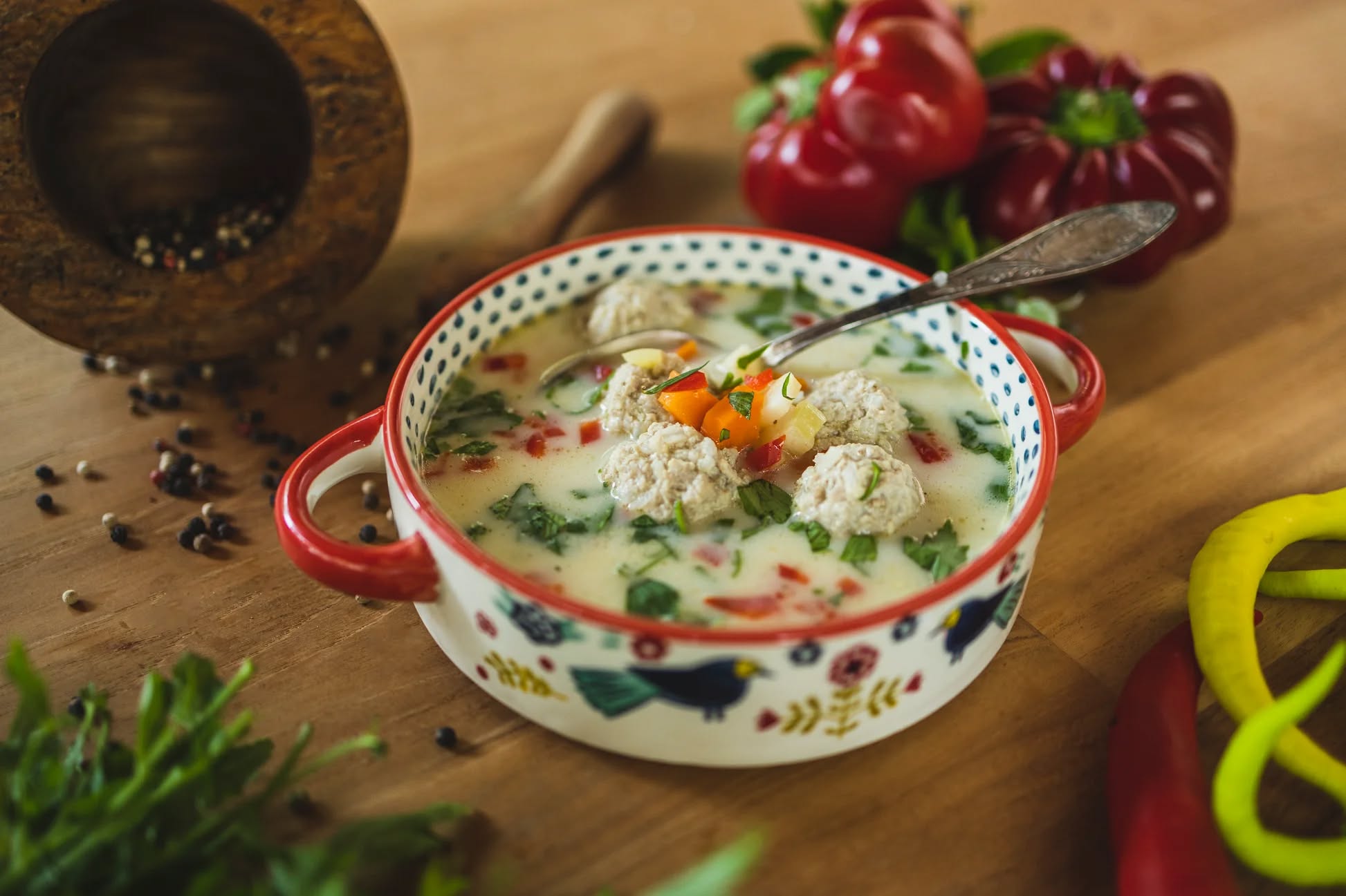 Ciorbă de perișoare a la grec. Foarte gustoasa, ciorba la care nu poți refuza și a doua porție Ciorbă de perișoare a la grec. Foarte gustoasa, ciorba la care nu poți refuza și a doua porție