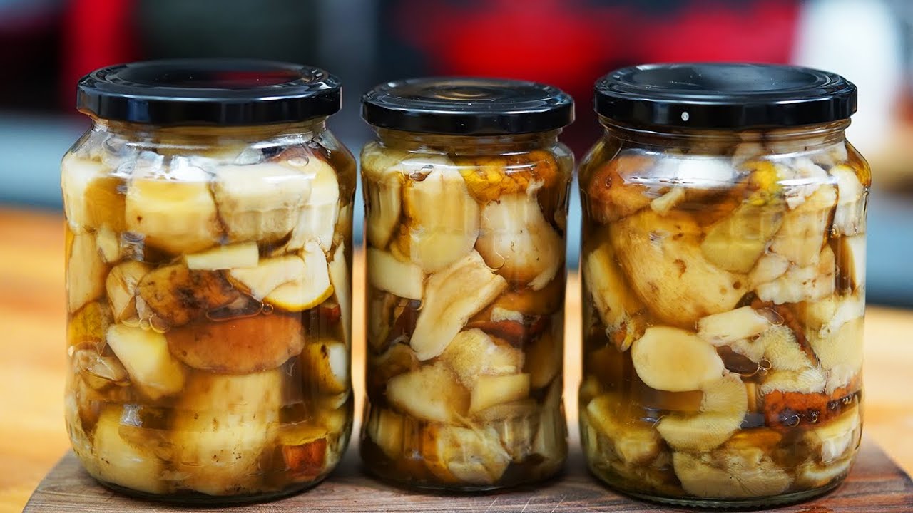 Hribi murați la borcan pentru iarnă, foarte ușor de preparat. Ciuperci de pădure murate – rețete grozave pe care eu le folosesc de mulți ani