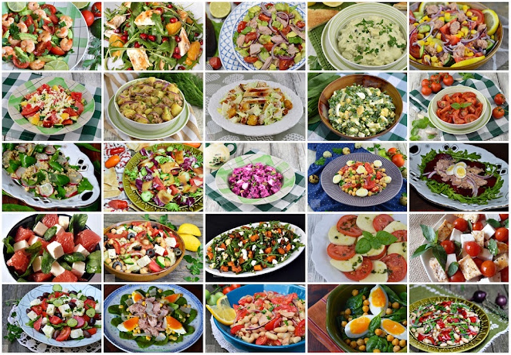 4 salate apetisante care vor înfrumuseța masa de sărbătoare