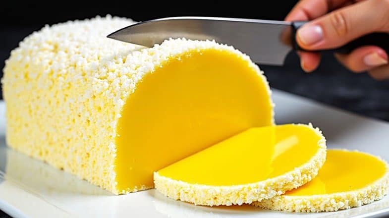 Doar lapte, portocală și banană — Un desert rapid în 5 minute! Fără cuptor sau gelatină