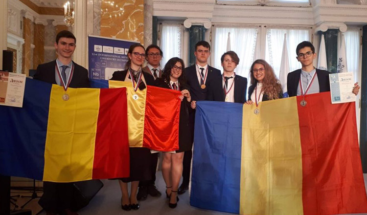 Olimpiada Internațională de Chimie 2019, organizată în Rusia: România a obținut 3 medalii de aur, 2 de argint și un bronz