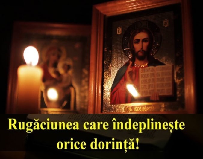 Rugăciunea puternică ce se rostește sâmbăta și care împlinește dorințele